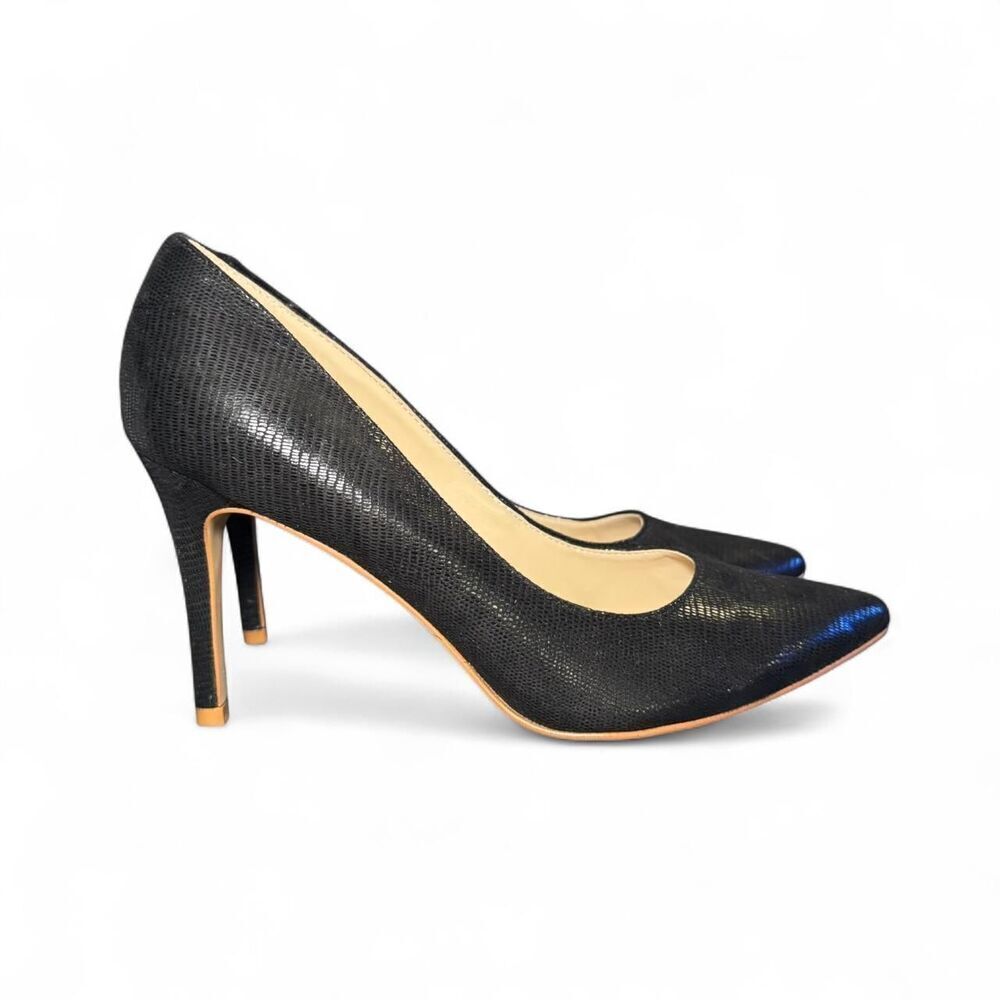 Marc Fisher Women’s Size 9M Black Pointed Toe Stiletto High Heels - Picture 3 of 8